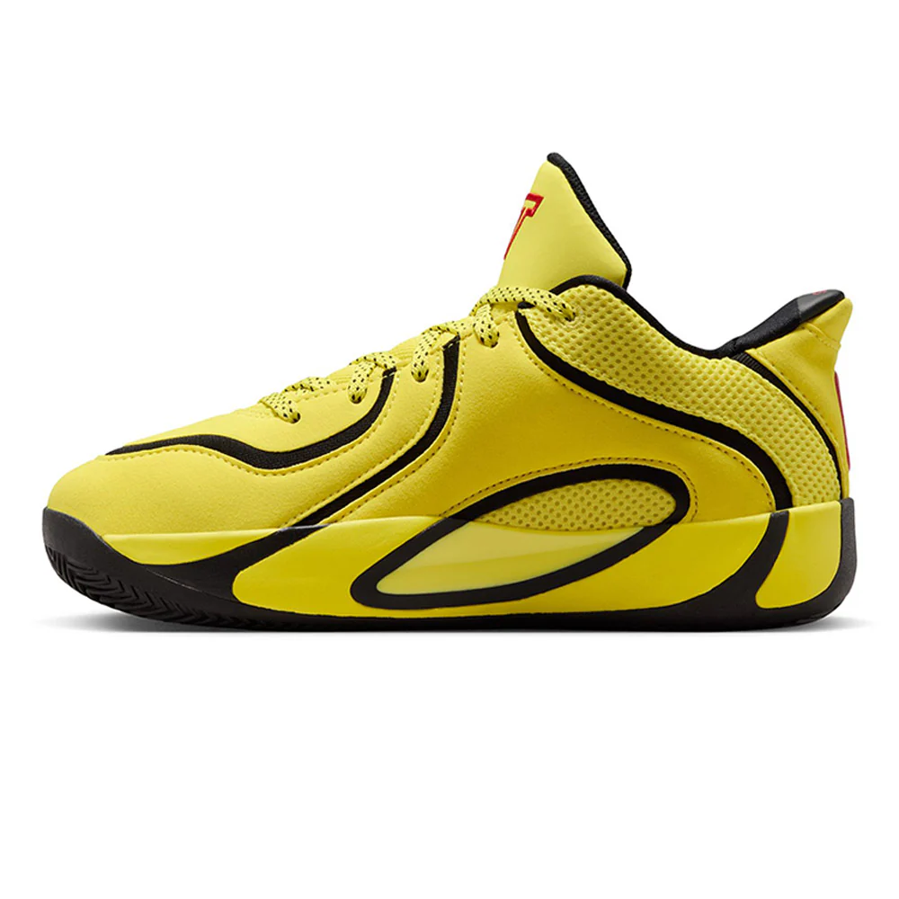 NIKE Tatum 4 Kids Basketball Shoes - Yellow - 4 Y