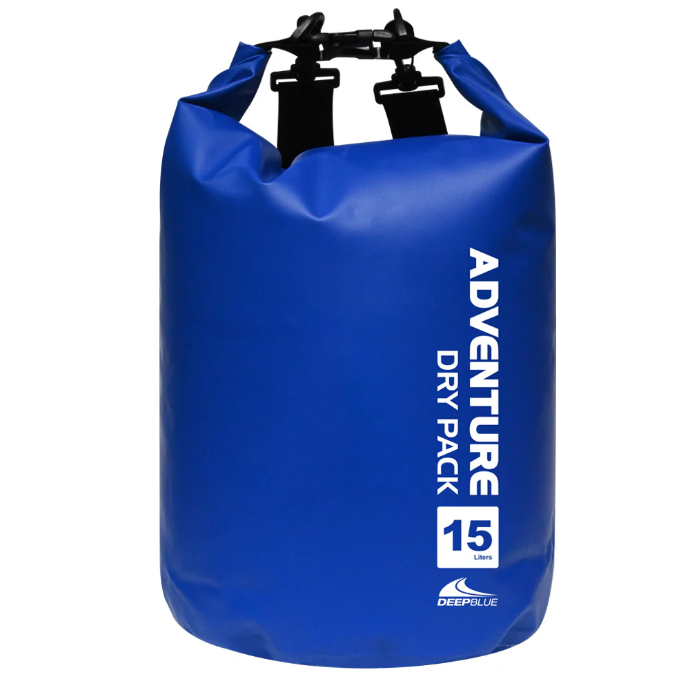 Deep Blue Adventure Dry Pack 15L — цвет мультиколор / желтый, размер единый размер