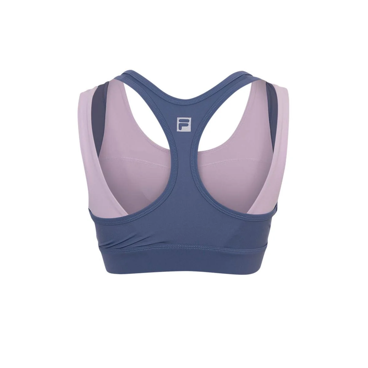 FILA Tennis SHA240810W Women's Sports Bra - Blue - 2XL (US SIZE)