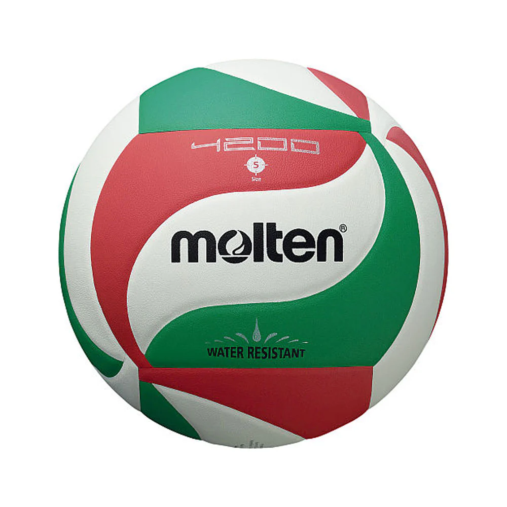 MOLTEN วอลเล่ย์บอล V5M4200 เบอร์ 5 สีขาว/แดง/เขียว - Multi color - BALL 5