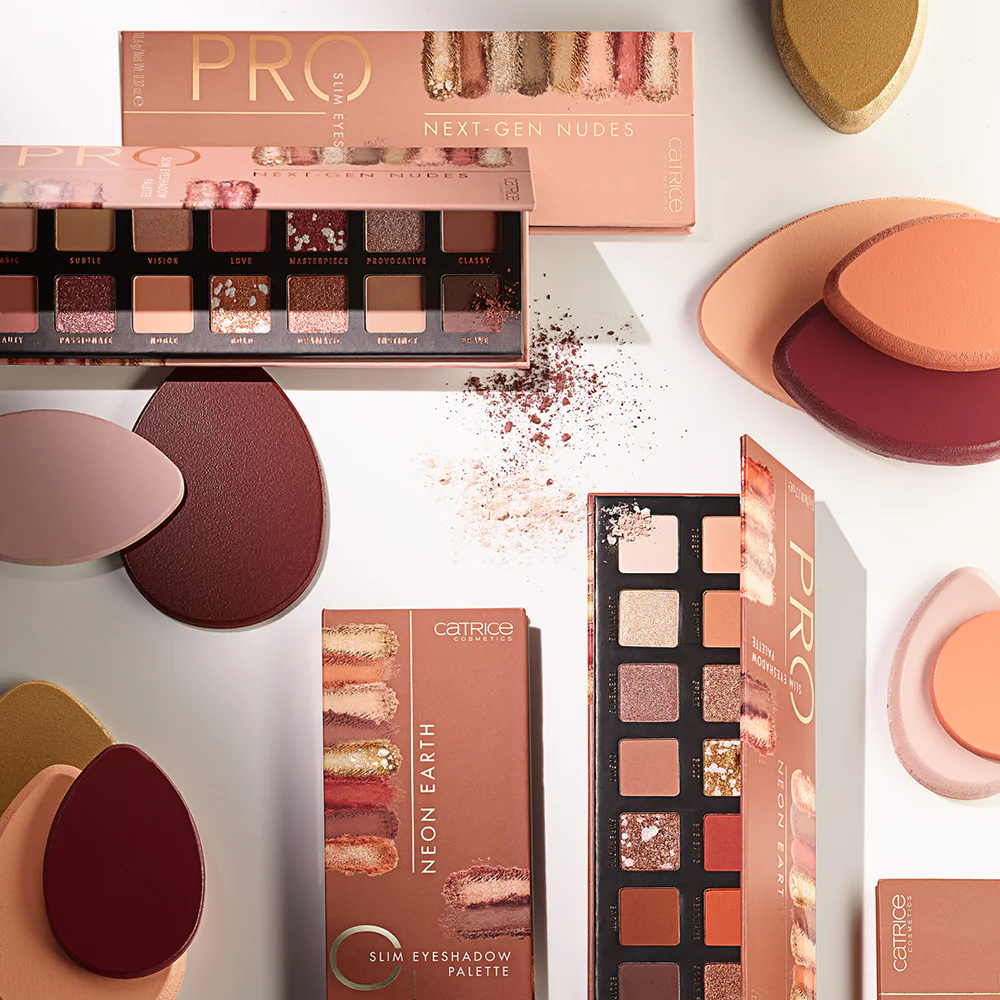 Catrice Pro Neon Earth Slim Eyeshadow Palette — Neon Earth, 10.6 г