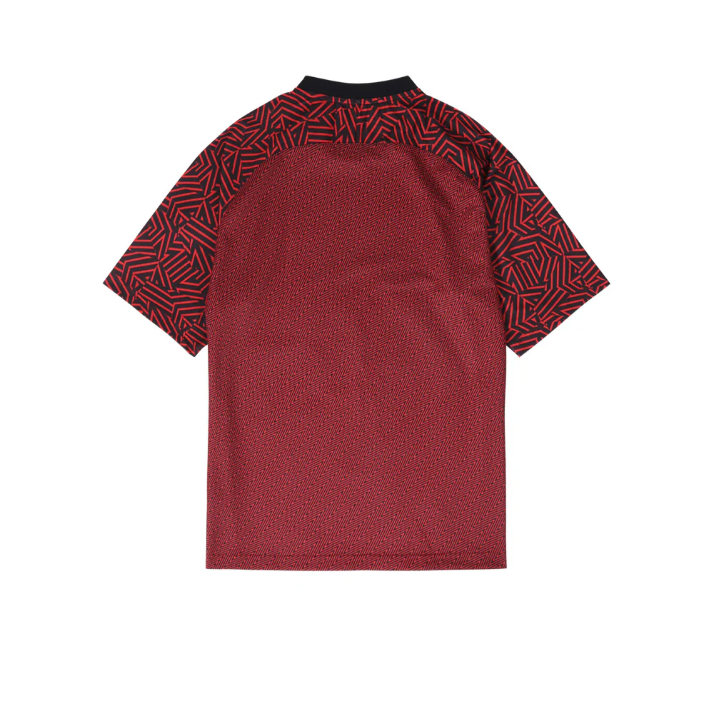 Warrix New Chapter — цвет красный, размер L (азиатский размер), Oversized Unisex Football Jersey