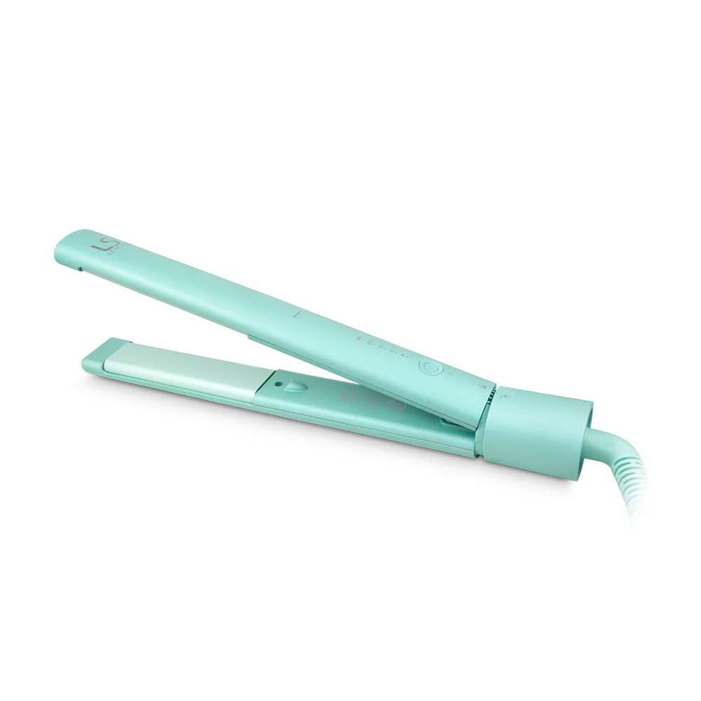 Lesasha Macaron Straight & Curl Hair Crimper Mint