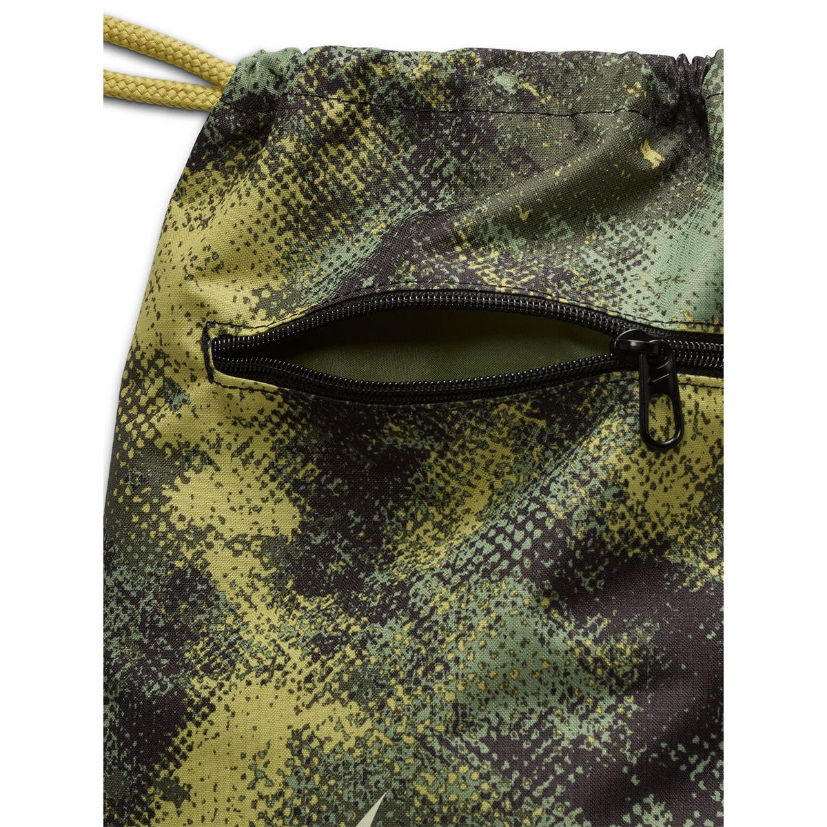 Nike Brasilia 9.5 Unisex Gym Sack — цвет зеленый, размер единый размер