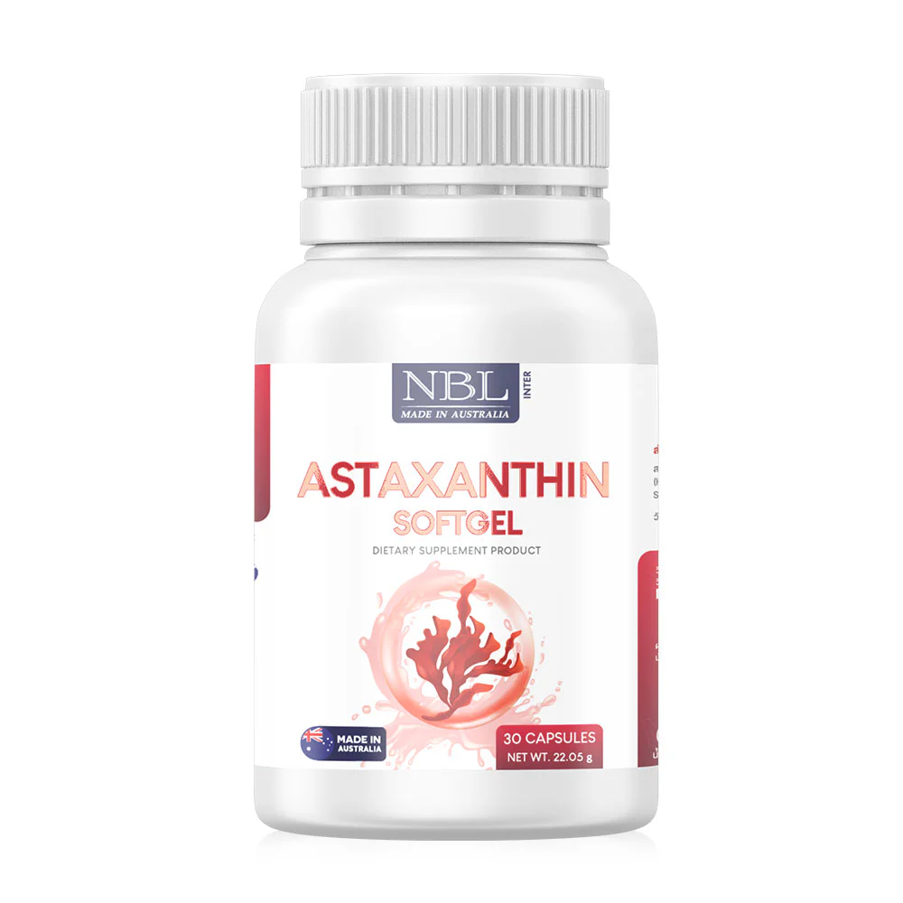 NUBOLIC Astaxanthin Softgel 30 Capsules - #Astaxanthin