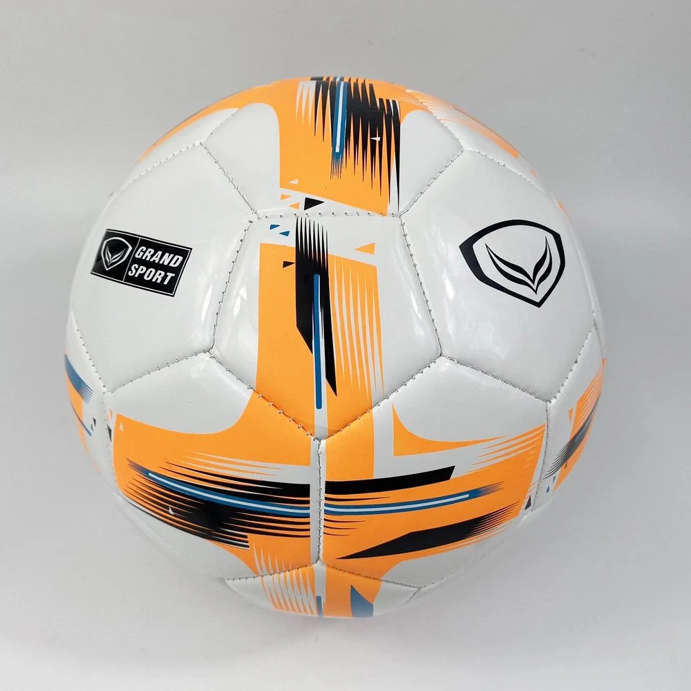 Grand Sport ฟุตบอล Striker ลูกบอล หนังเย็บเครื่อง เบอร์ 5 - Multi color - Striker