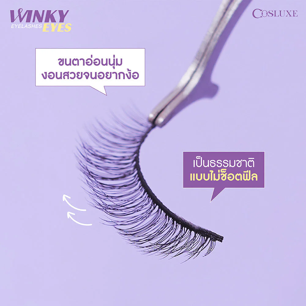 Cosluxe Winky Eyes Eyelashes - #No.A-01