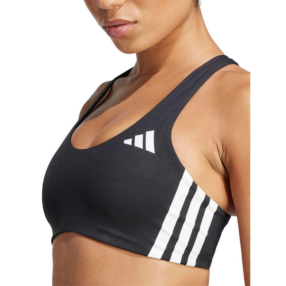 ADIDAS Adizero Run Medium Support Women's Sports Bra - Black - 2XL AA-B