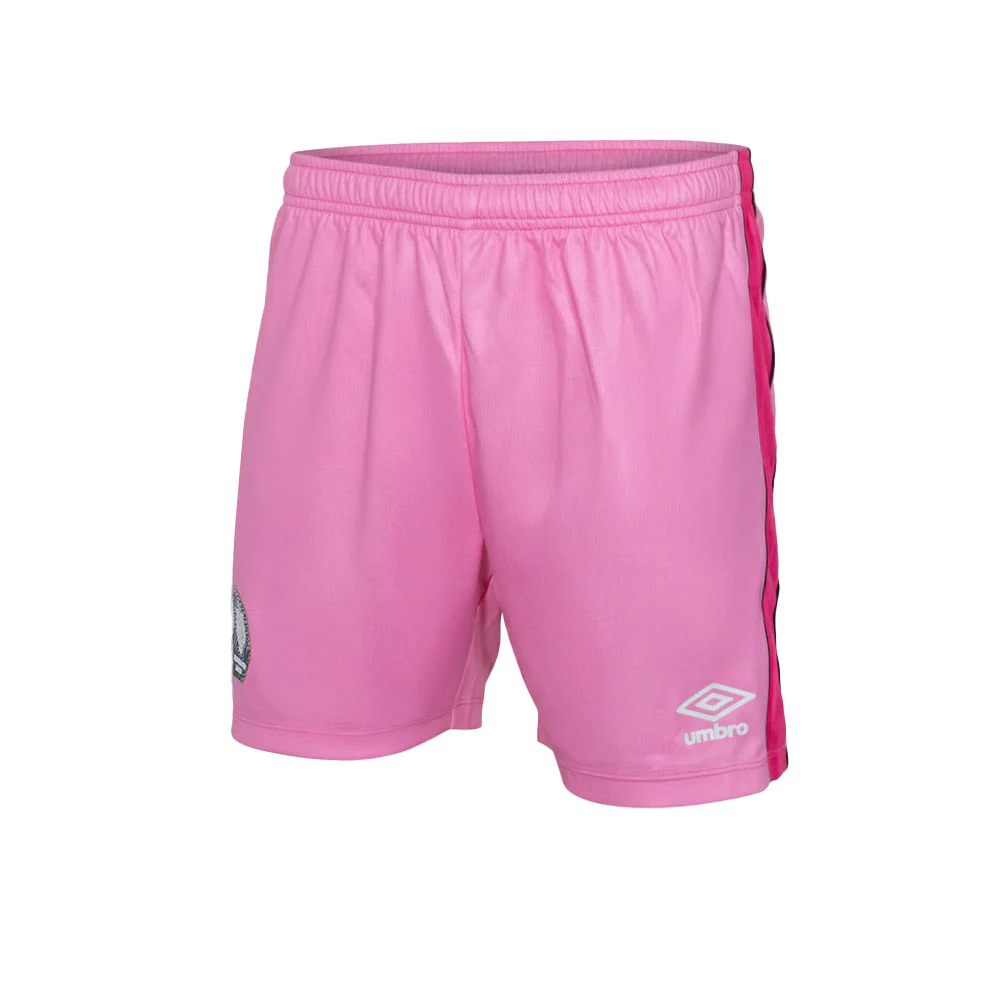 UMBRO Men's Nakhon Pathom United Third 2025/26 Goalkeeper Football Shorts - Pink - 2XL (ASIAN SIZE)