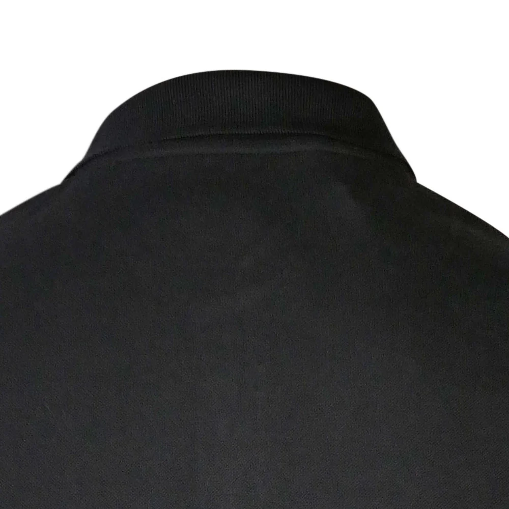 WARRIX Velz Unisex Polo Shirt - Black - 2L (US SIZE)