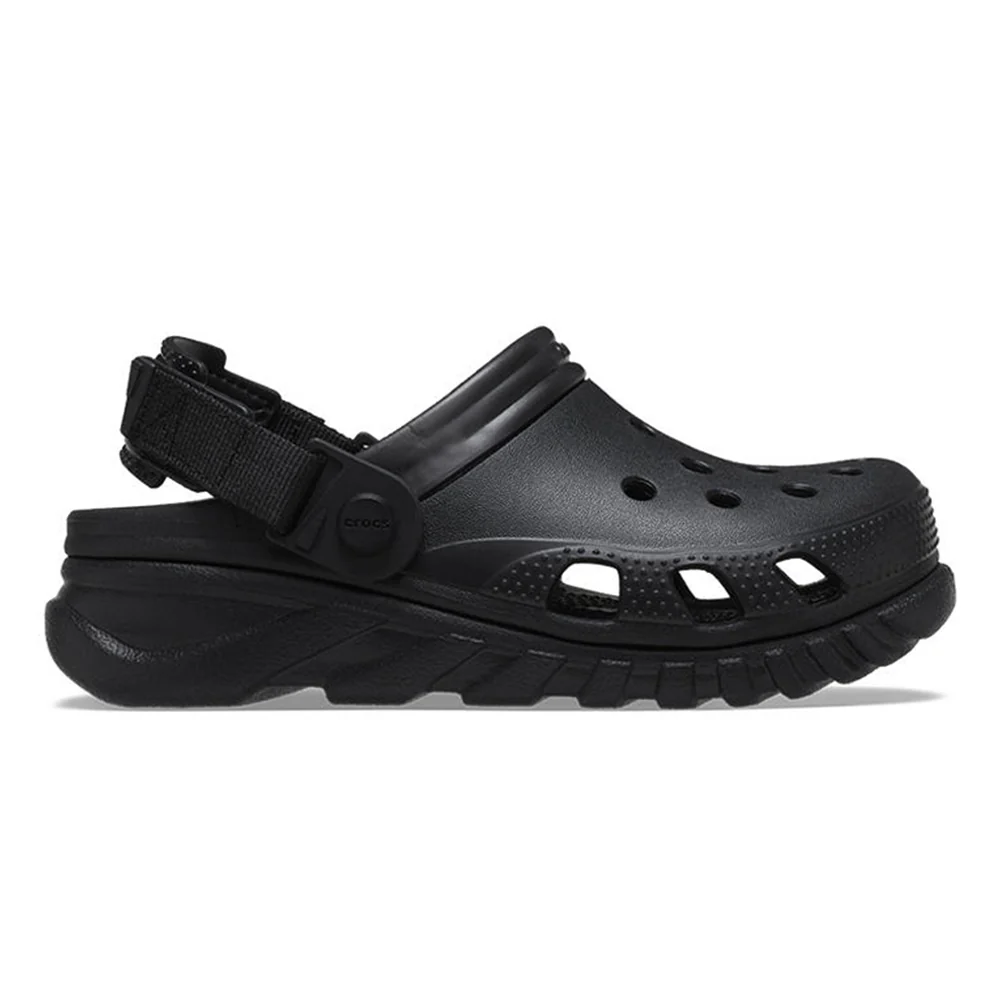 CROCS Duet Max II Clog Unisex Lifestyle Shoes - Black - US M10/W12