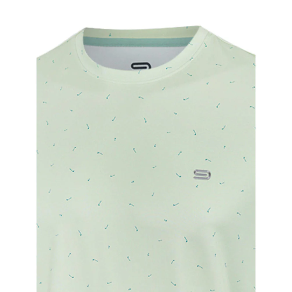 9NINE N24GOTSM11 Men's Golf T-Shirt - Green - 2XL (US SIZE)