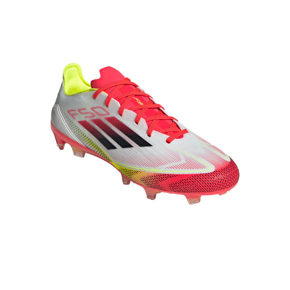 Мужские футбольные бутсы Adidas F50 Pro Fg — цвет белый, размер UK 10