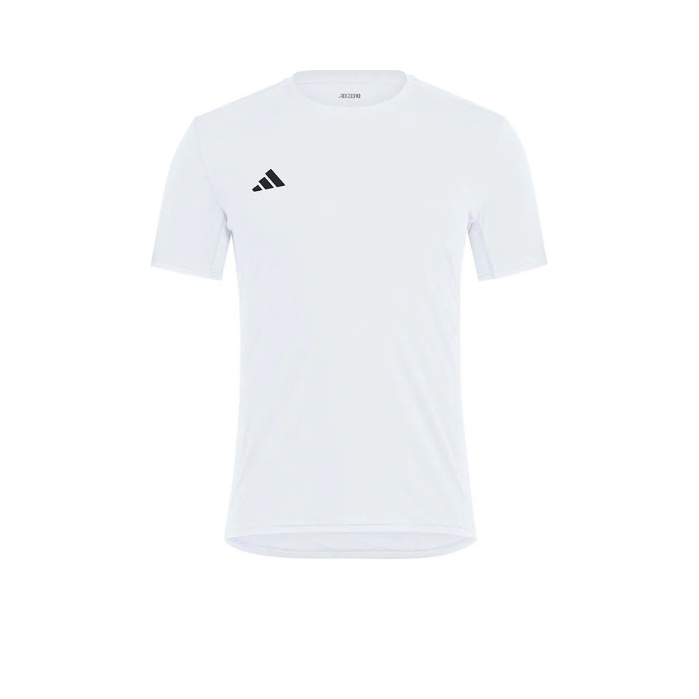 Мужская беговая футболка Adidas Adizero Essentials — цвет белый, размер 2XL (азиатский размер)