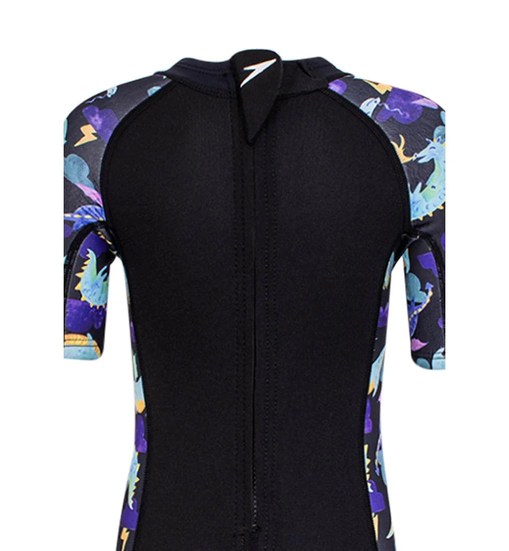 SPEEDO Neoprene Boys Swimwear - Black - 2 YEARS