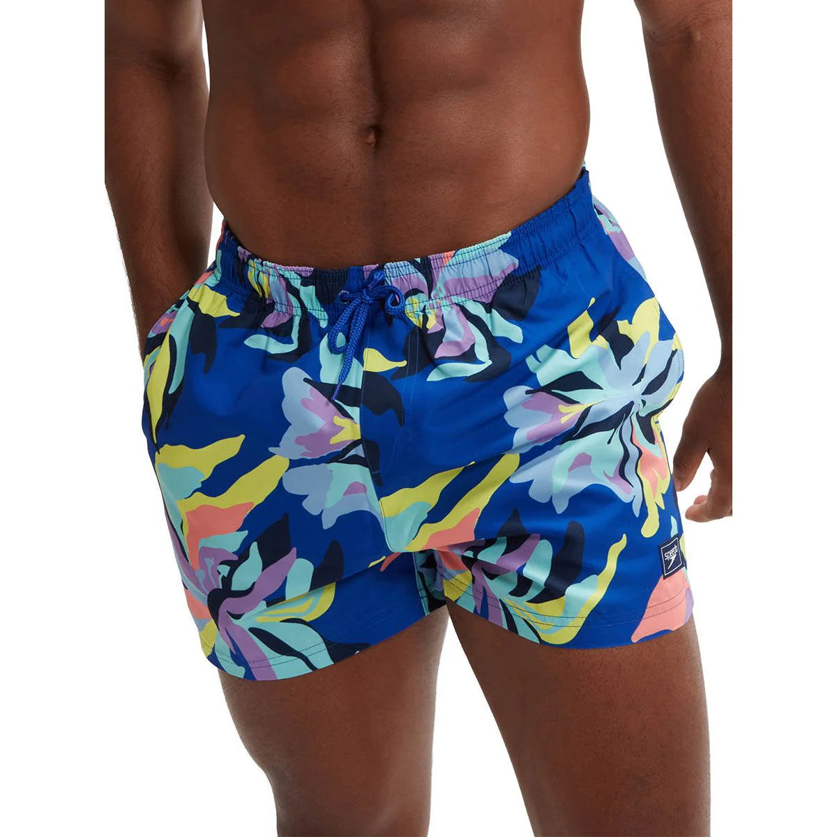 SPEEDO Digital Printed Leisure 14" Men's Watershorts - Blue - 2XL (UK SIZE)