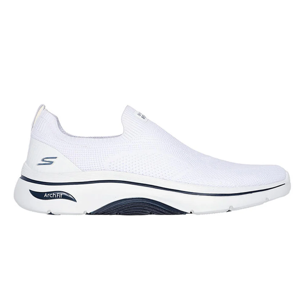 Skechers Go WALK® Arch Fit® 2.0 — цвет белый, размер US 10, Knitted Relief Men's Training Shoes
