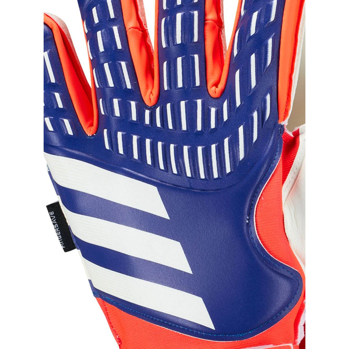 ADIDAS Predator Match Fingersave Men's Goalkeeper Gloves - Blue - UK 7