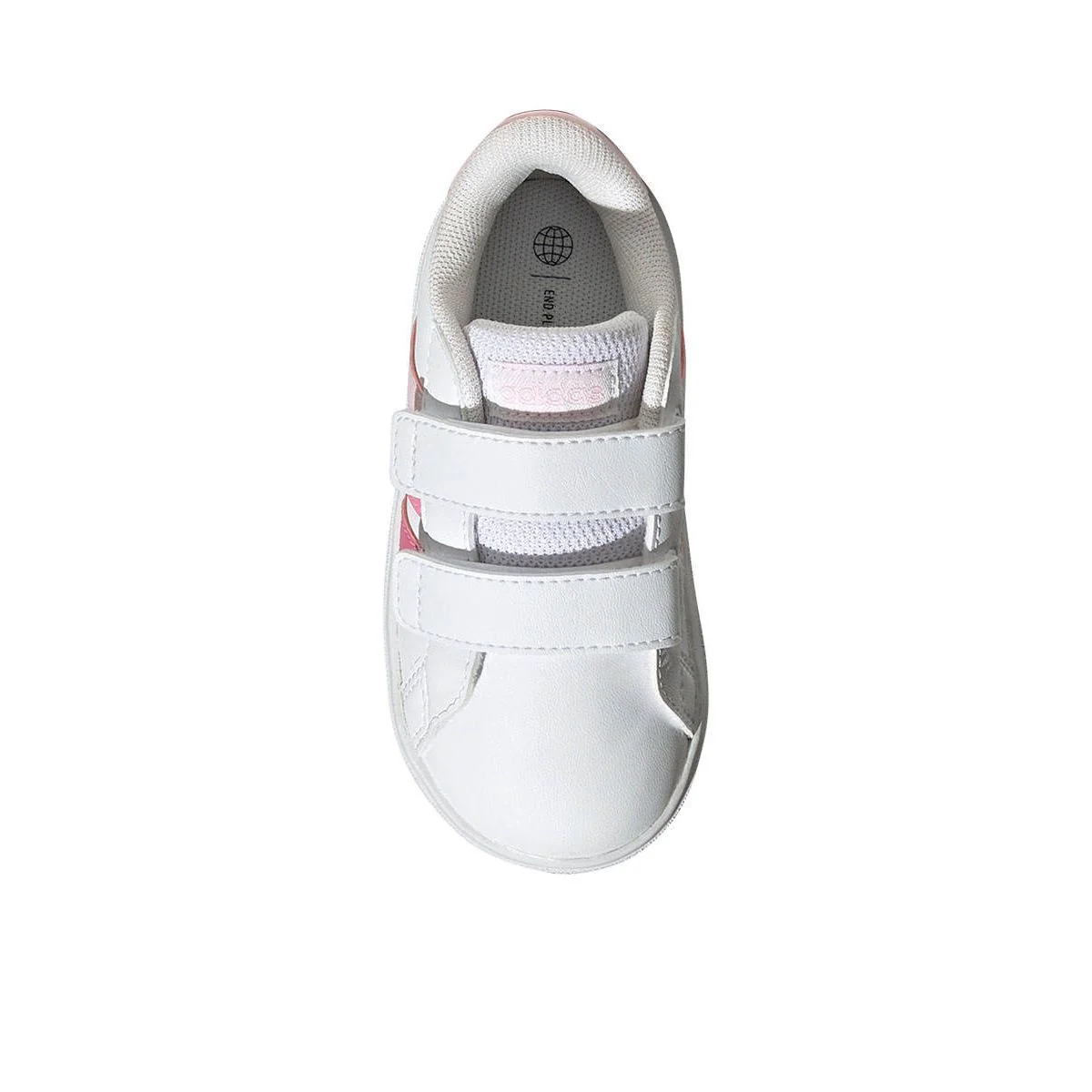 ADIDAS Grand Court Lifestyle Kids Lifestyle Shoes - White - UK 5 K
