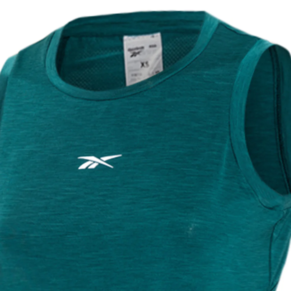 Reebok Pamela Women's Running Tank — цвет зеленый, размер L (американский размер)