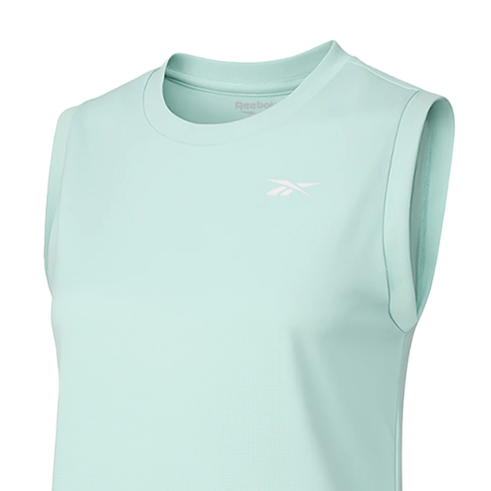 Reebok Id Basketball Mesh Women's Training Tank — цвет зеленый, размер L (американский размер)