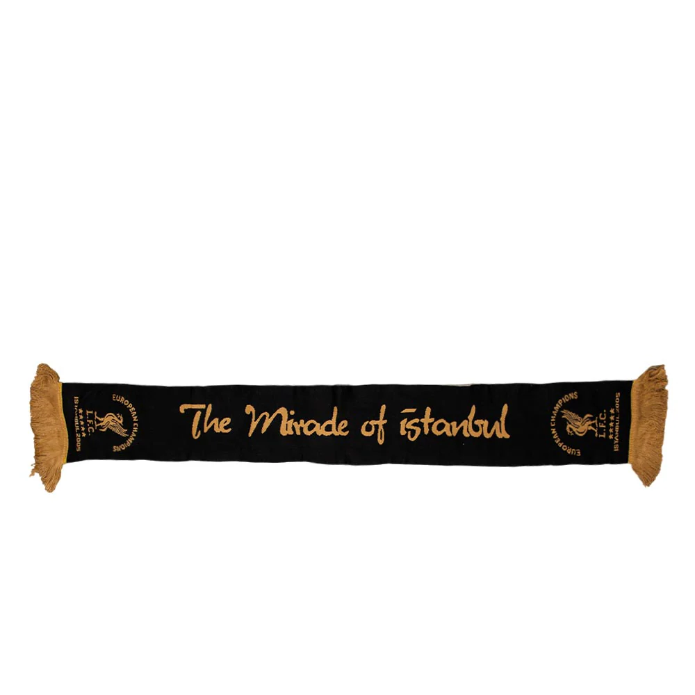 LFC Istanbul 2005 Montage Unisex Scarf - Black - ONE SIZE