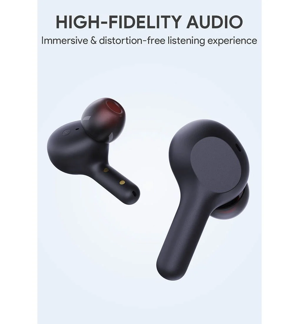 AUKEY EP-T25 Wireless Earphone - Black - ONE SIZE