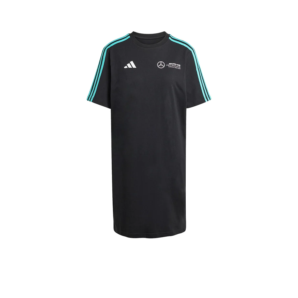 ADIDAS Mercedes - AMG Petronas Formula One Team DNA Women's Dress - Black - L (UK SIZE)