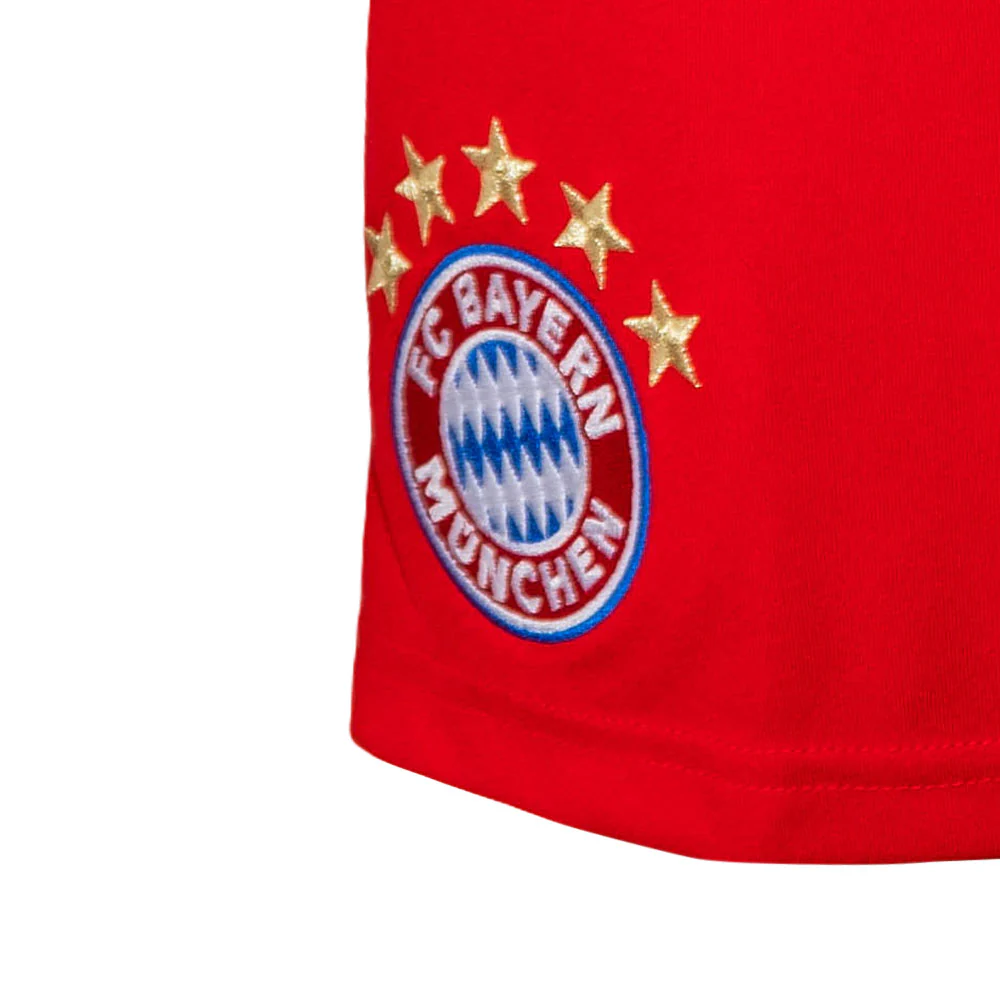 ADIDAS Men's FC Bayern Home 2025/26 Football Shorts - Red - L (UK SIZE)