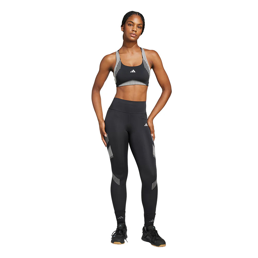ADIDAS Optime Power 7/8 Women's Training Leggings - Black - 2XL (ASIAN SIZE)