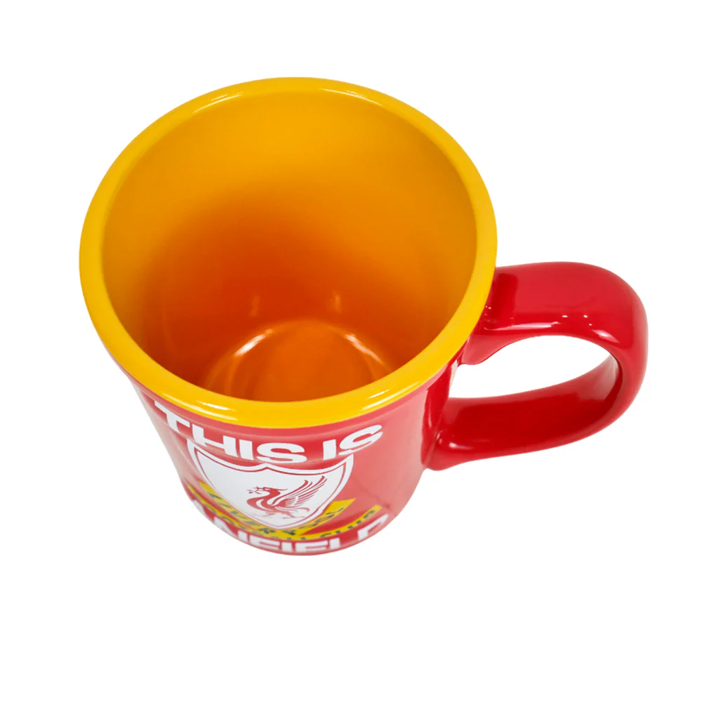 LFC Embossed Jumbo This Is Anfield Mug - Red - ONE SIZE