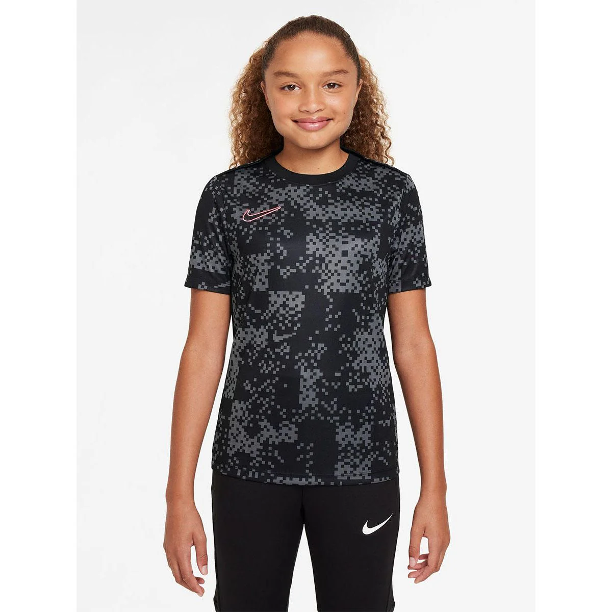 Детская футболка Nike Academy Pro Football — цвет серый, размер L (американский размер)