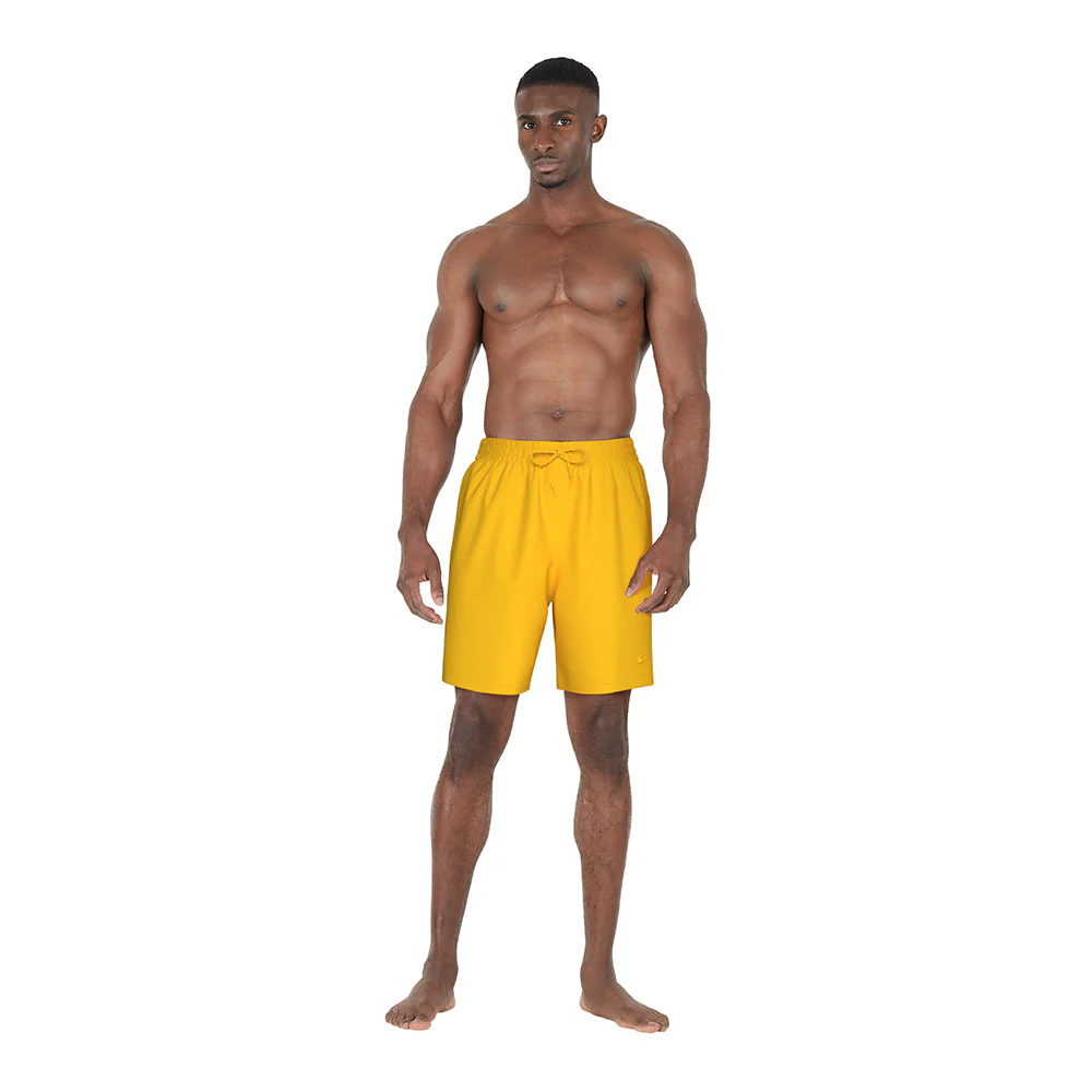 Мужские шорты Nike 7" Volley Swim — цвет желтый, размер L (американский размер)