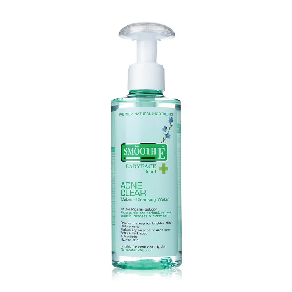Очищающая вода Smooth E Acne Clear Makeup 200 мл