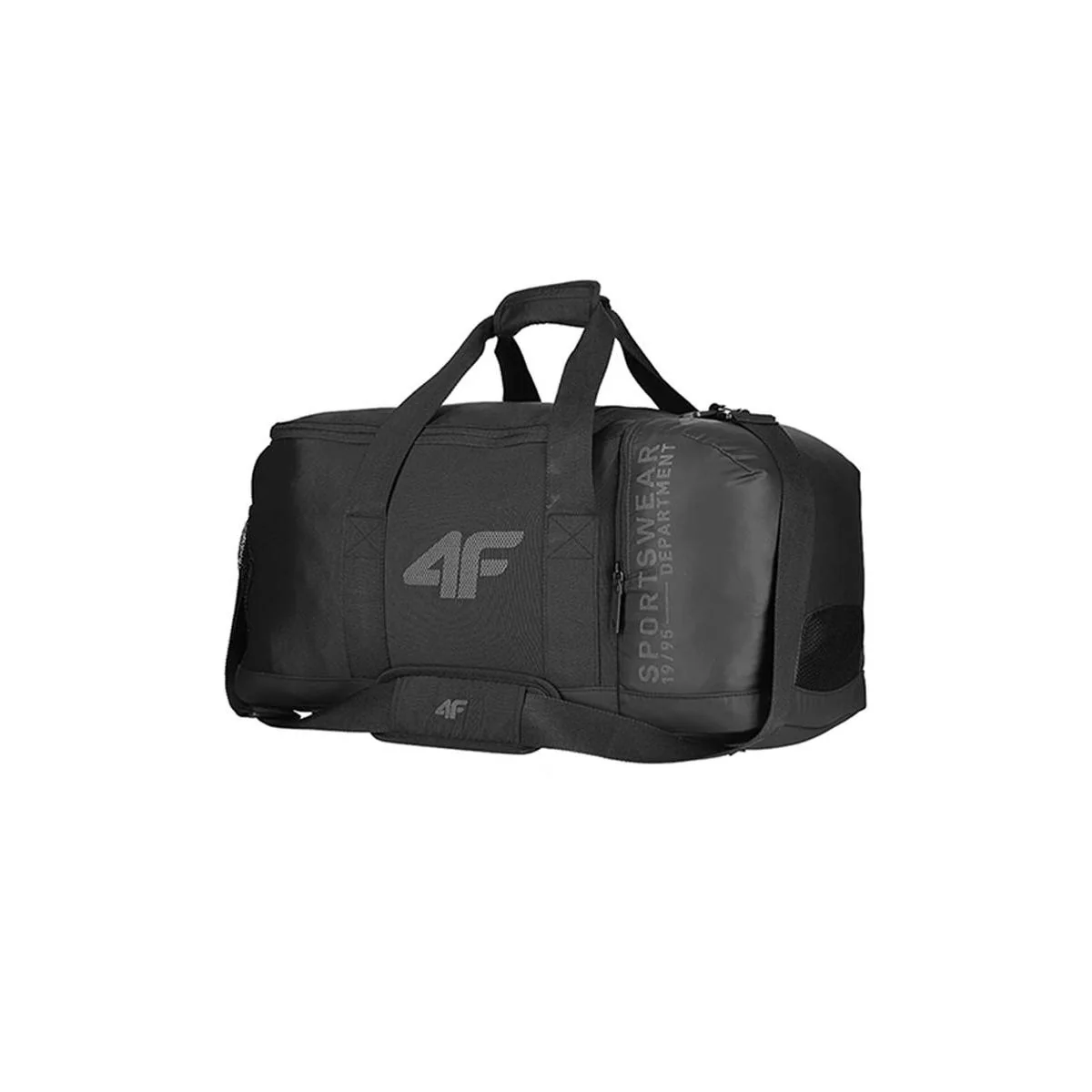 4F U042 Unisex Duffel Bag - Black - ONE SIZE