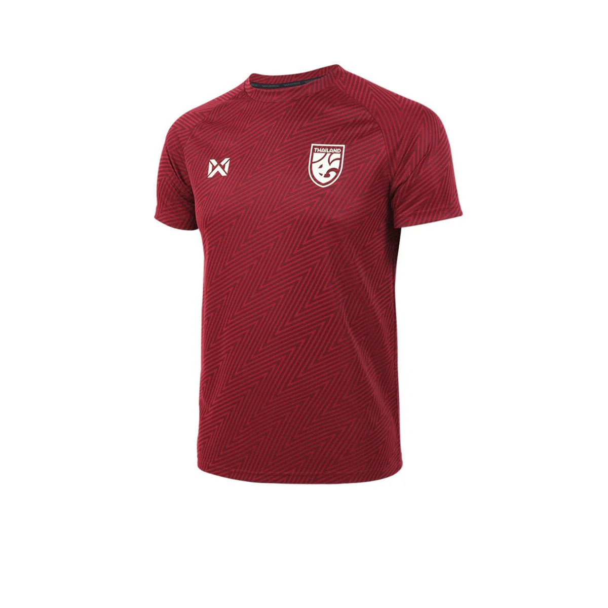 WARRIX Unisex Thailand National Team Cheer Away 2024/25 Jersey - Red - 2L (US SIZE)