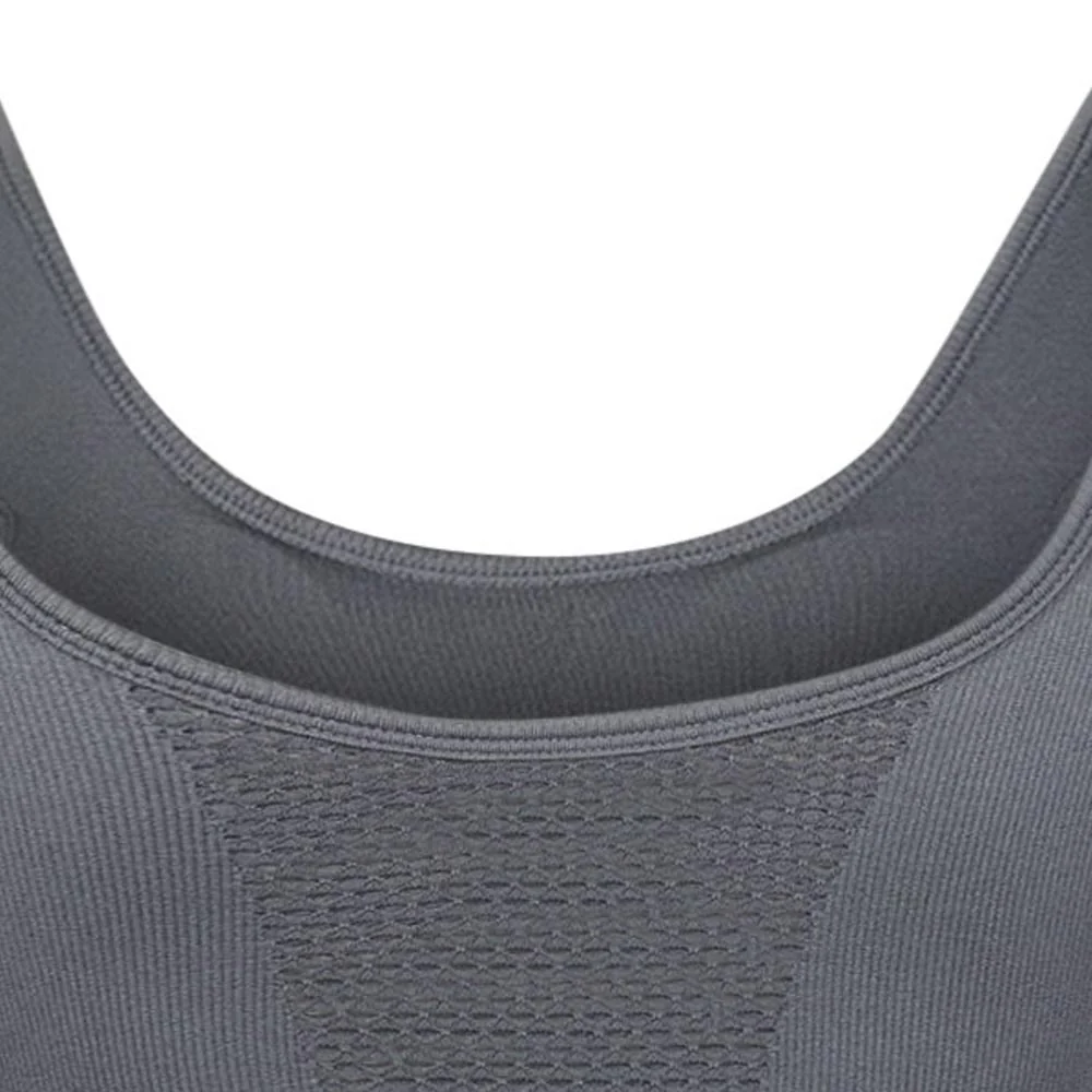 SPIKE Grey Women's Running Sports Bra