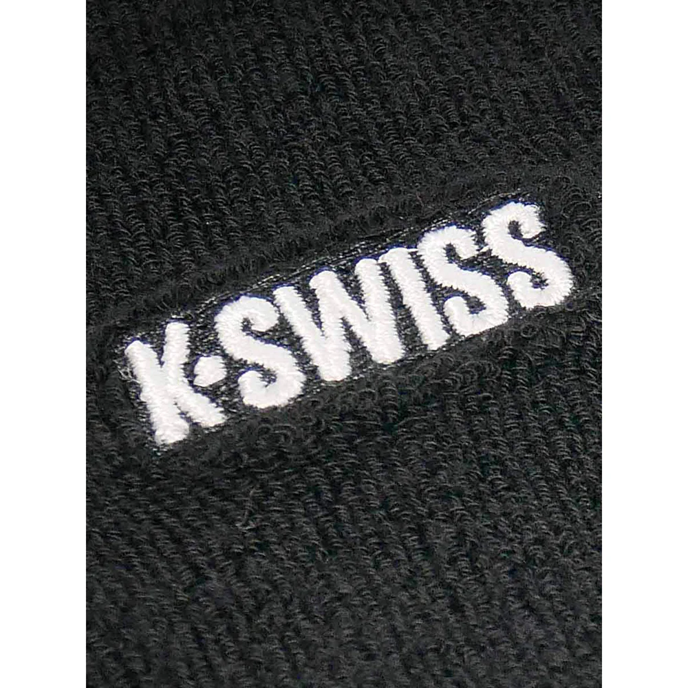 K-SWISS KSWFW24WBBLK Unisex Wristbands - Black - ONE SIZE