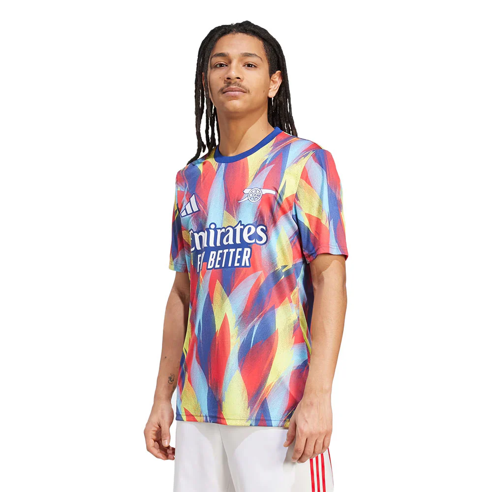 ADIDAS Men's Arsenal Pre-Match 2025/26 Jersey - Multi Color - 2XL (UK SIZE)