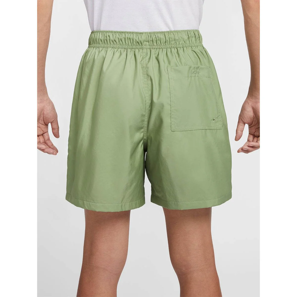 Мужские повседневные шорты Nike Club — цвет зеленый, размер L (азиатский размер)