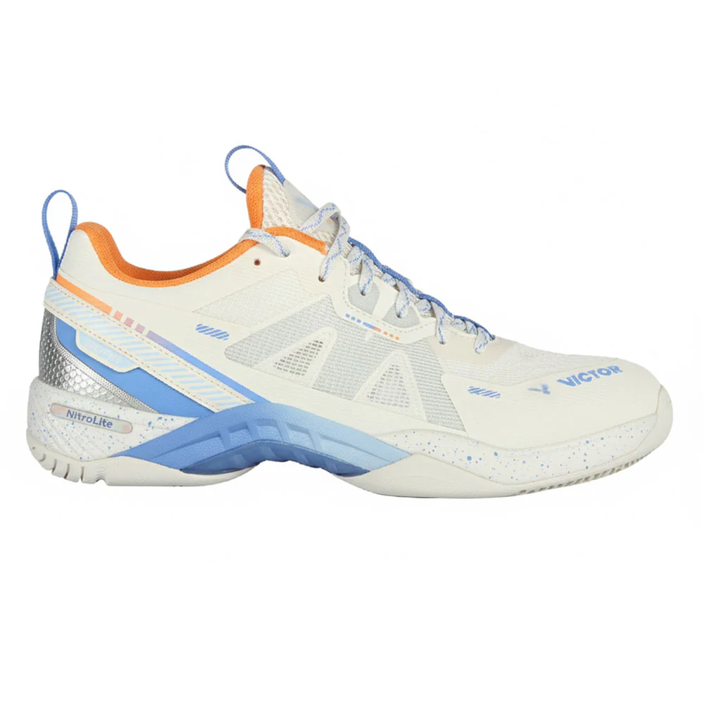 VICTOR S82III NitroLite Unisex Badminton Shoes - Cream - EU 38