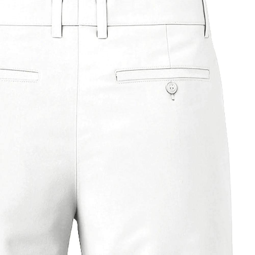 Мужские шорты 9NINE Basic Golf — цвет белый, размер 2XL (американский размер)