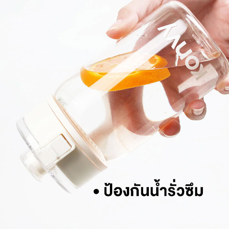 Konvy Transparent Protable Water Bottle