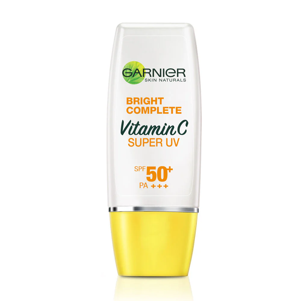 Garnier Bright Complete Super UV Sunscreen Natural SPF50+ PA+++ 30ml - #Natural