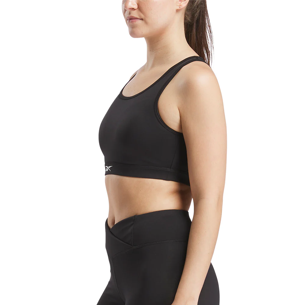 REEBOK Core High-Impact Women's Sports Bra - Black - L (US SIZE)