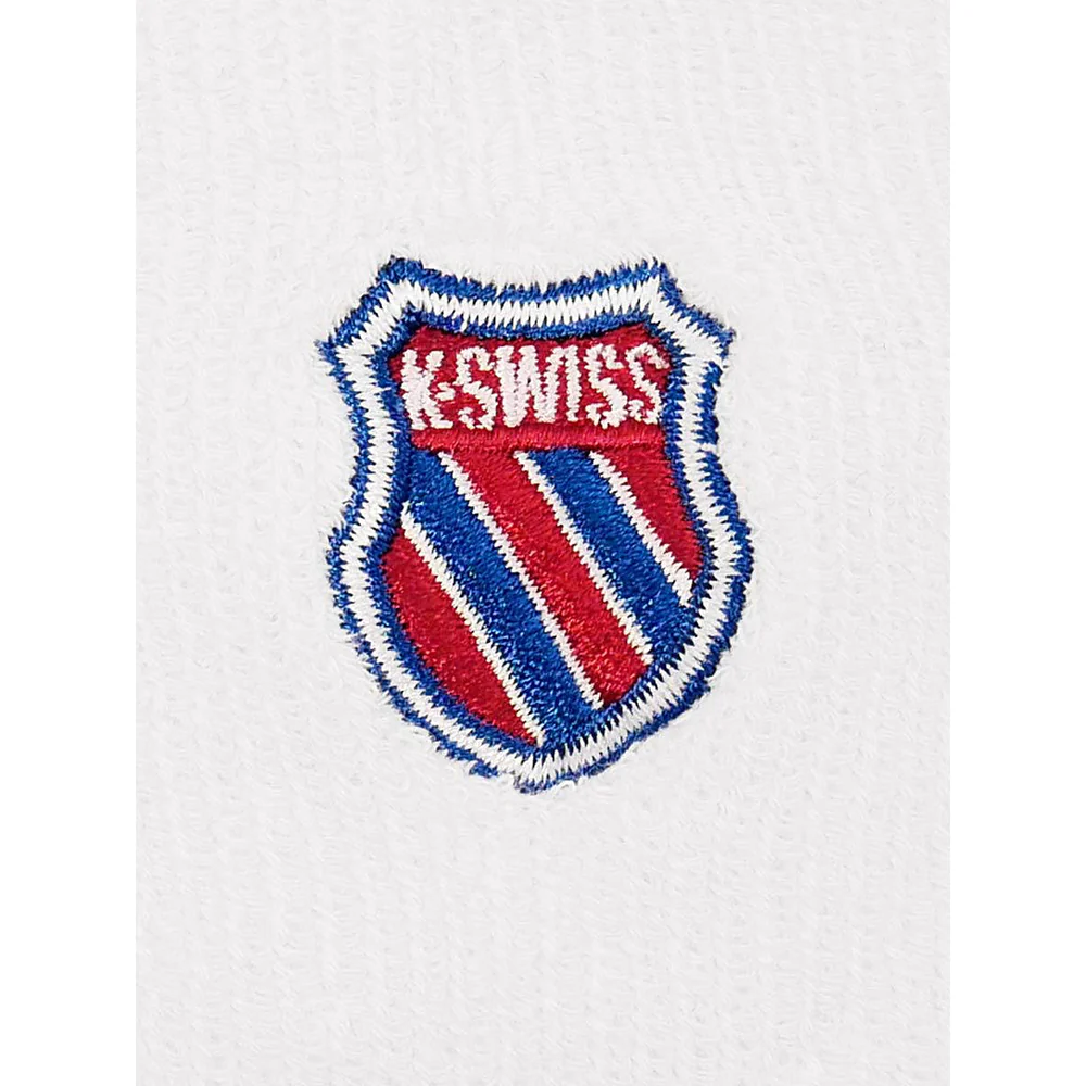 K-SWISS KSWFW24WBWHT Unisex Wristbands - White - ONE SIZE