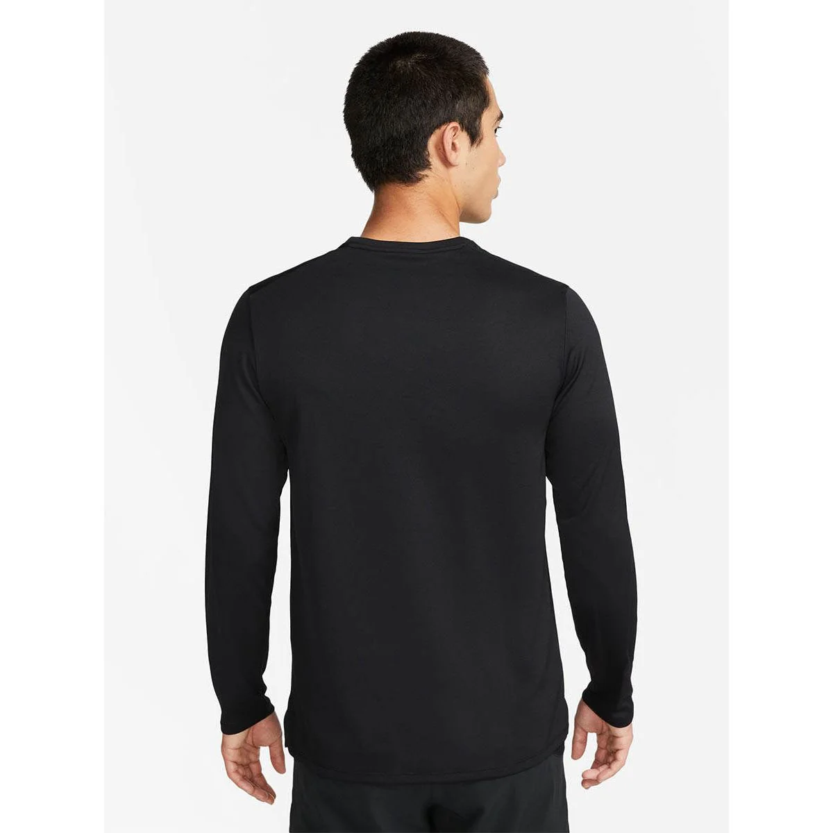 NIKE Miler Men's Running Sweatshirt - Black - L (ASIAN SIZE)