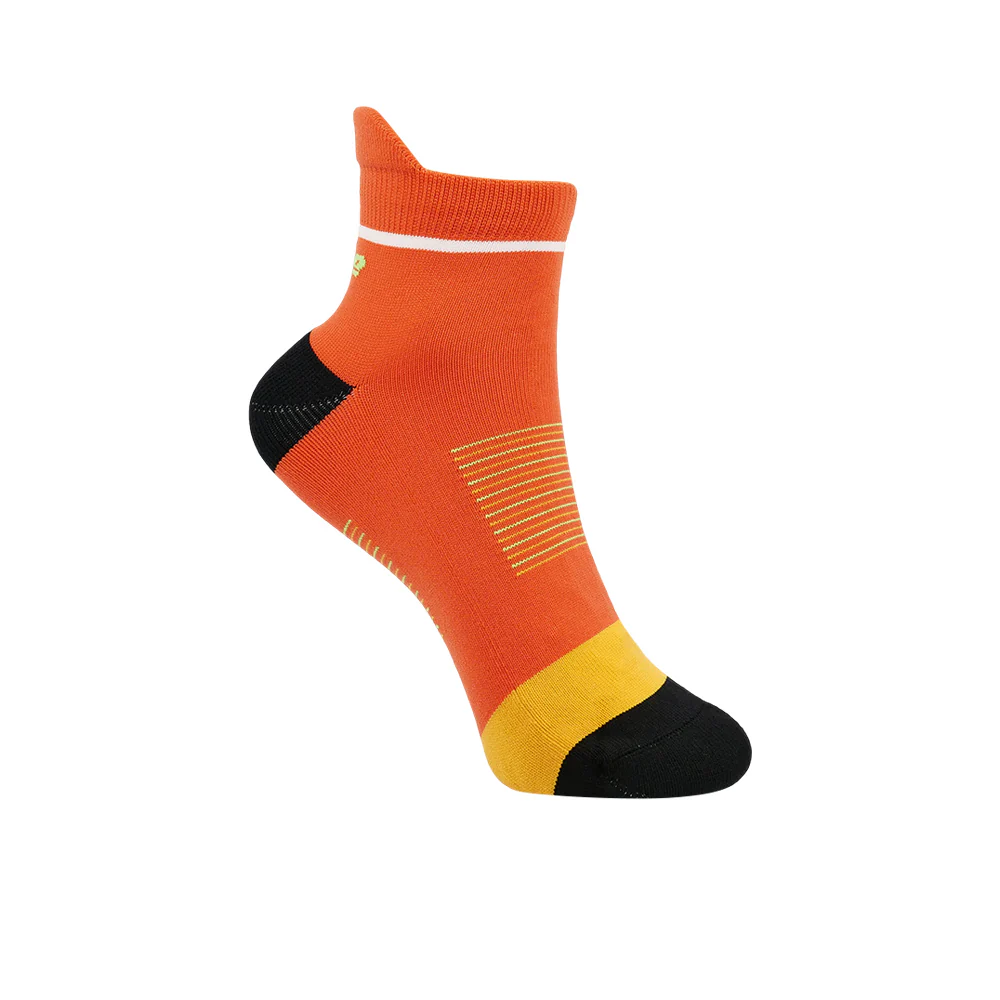 SPIKE Ankle Iris Unisex Running Socks - Orange - ONE SIZE