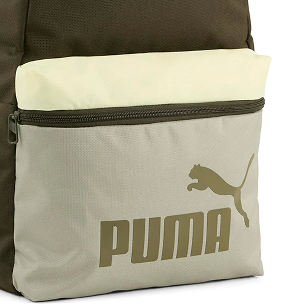 PUMA Phase Colour-block Unisex Backpack - Green - ONE SIZE