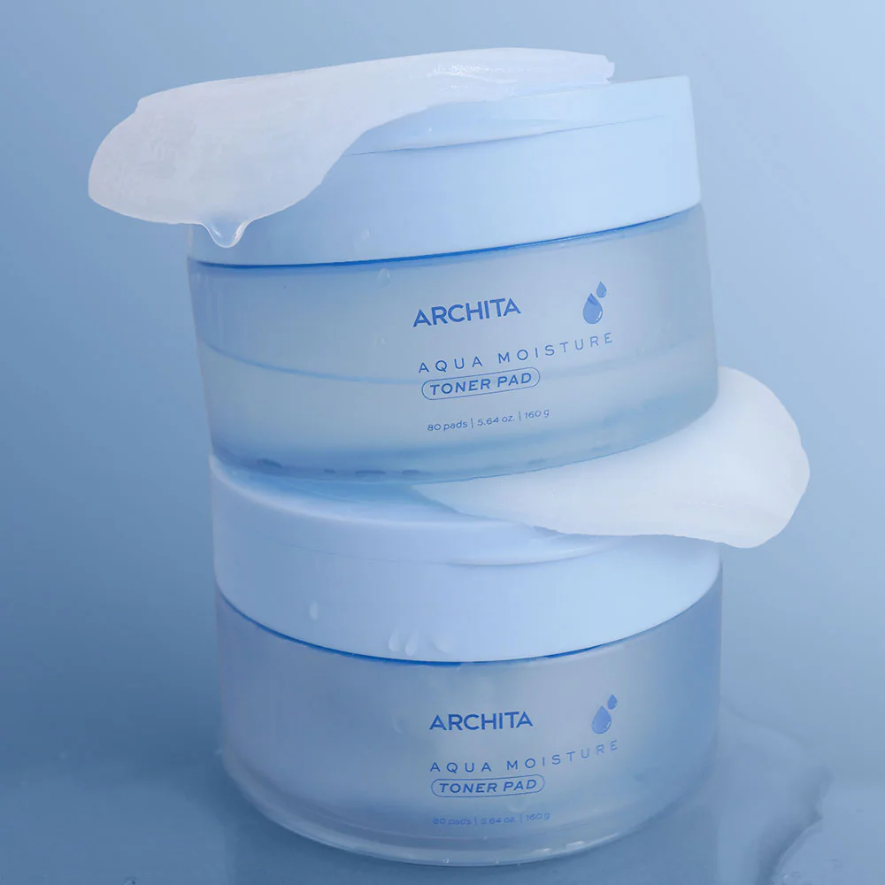 ARCHITA Aqua Moisture Toner Pad 80 Pads